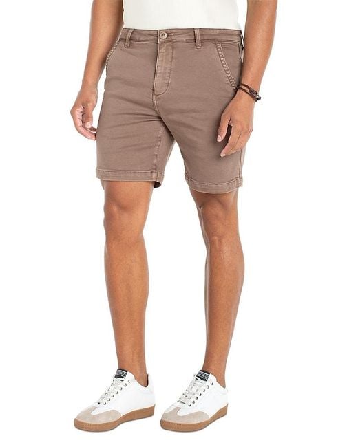 Liverpool Los Angeles Men's Natural Knit Denim Shorts