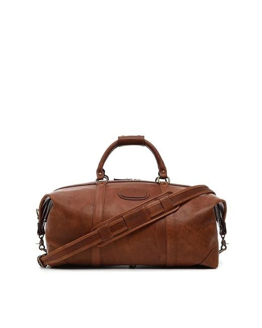 Korchmar Brown Twain Weekender Duffel Bag