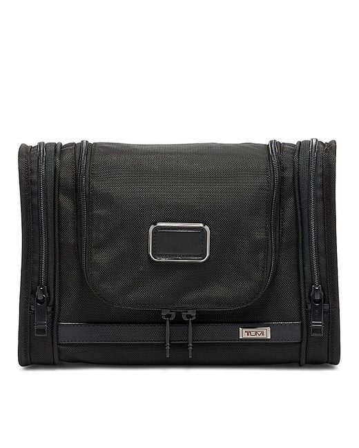 Tumi Black Alpha 3 Hanging Toiletry Kit