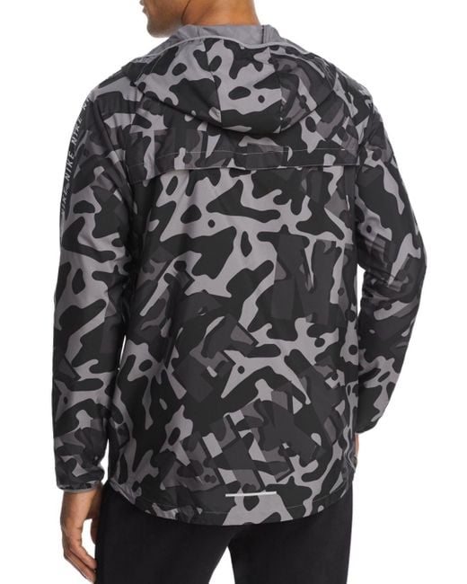 Nike Camo Jacket In Black 929423-010 in Black for Men - Lyst