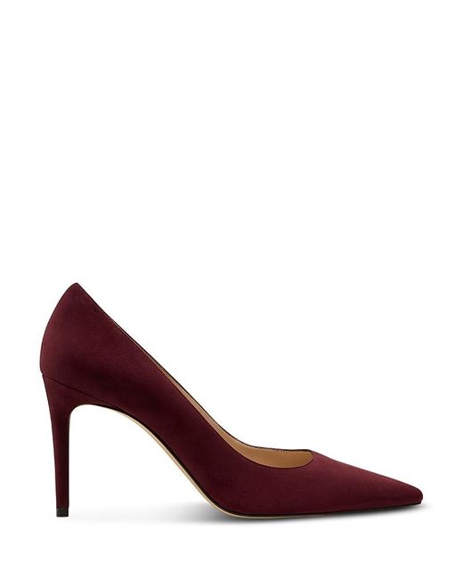 Stuart Weitzman Brown Stuart Power 85 Pumps