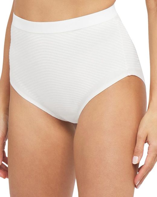 Spanx White Shape Invisible Cotton Brief