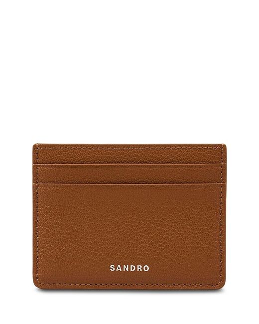 Sandro Brown Foldable Card Holder for men