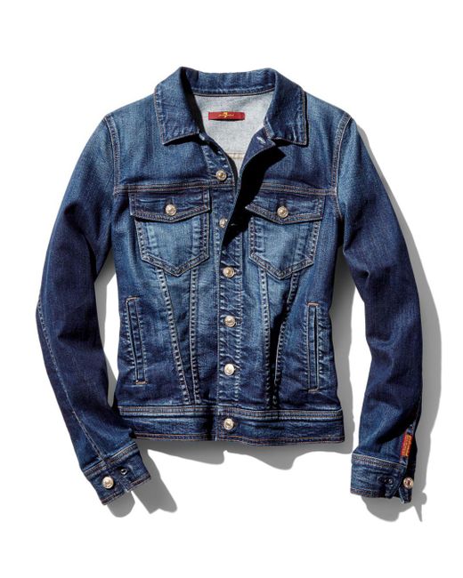 7 For All Mankind Classic Denim Jacket 