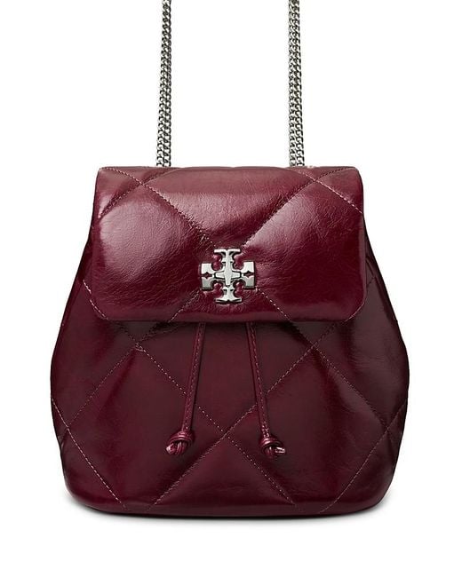 Tory Burch Quilted Red Logo Backpack Tory Burch Women main image 3