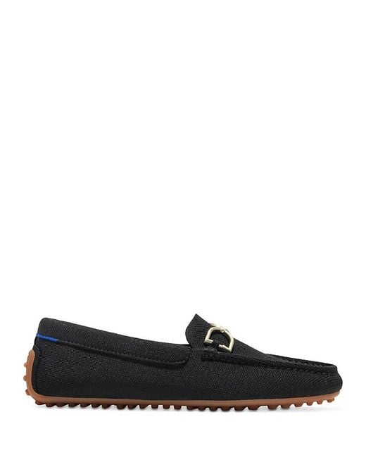 Rothy's Black The Double Bit Driver Loafers