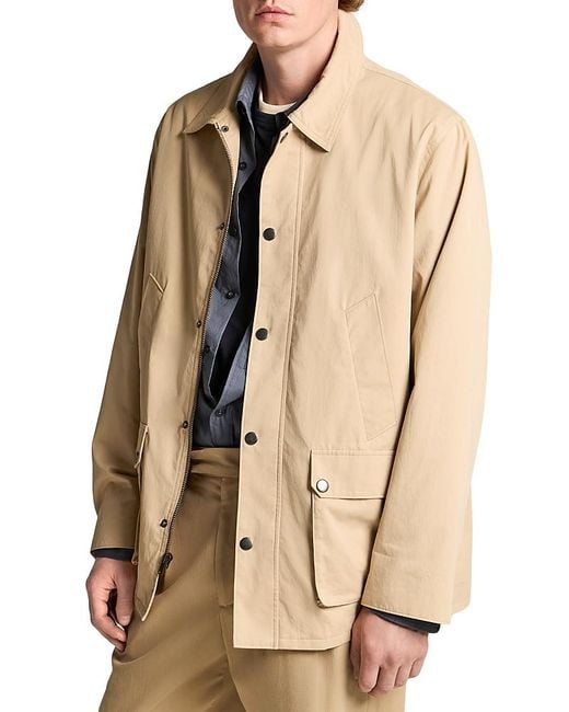Vince Natural Lightweight Barn Jacket for men