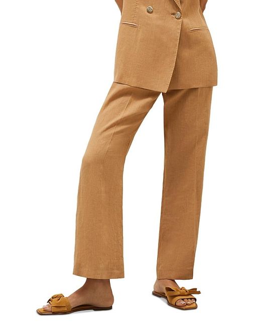 Marella Natural Flax Linen Falco Pants
