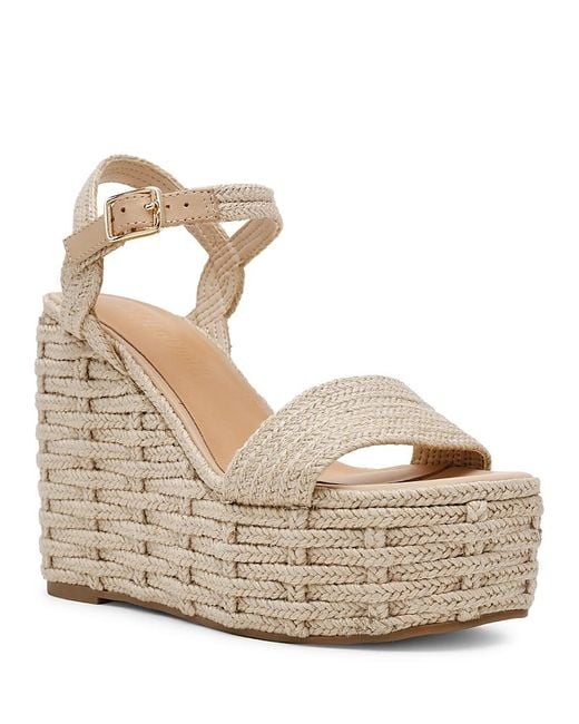 Steve Madden Metallic Pinky Platform Sandals