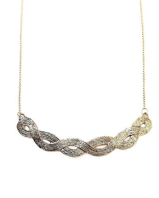 COG Metallic Braid Pendant