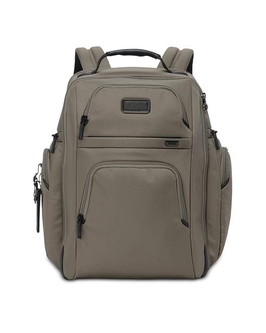 Tumi Gray Alpha 3 Brief Pack for men