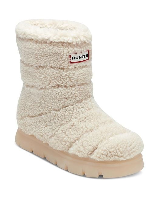Hunter Natural Maran Snow Boots