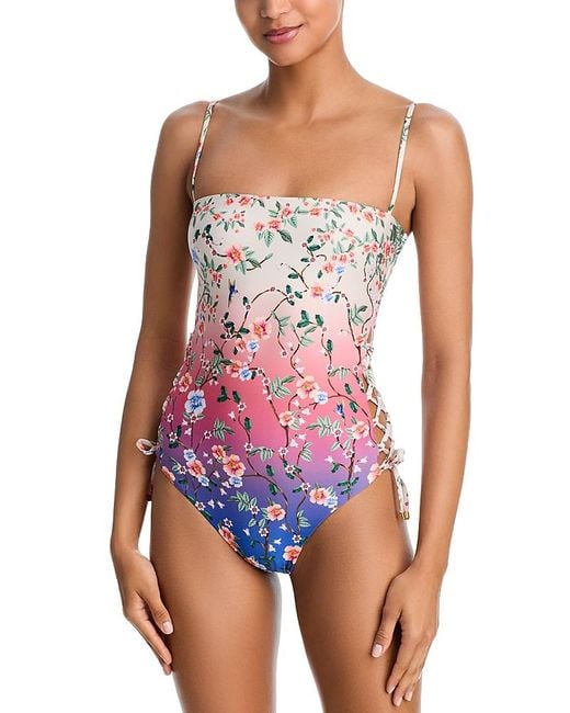 Agua Bendita Multicolor Mariel Palacio One Piece Swimsuit