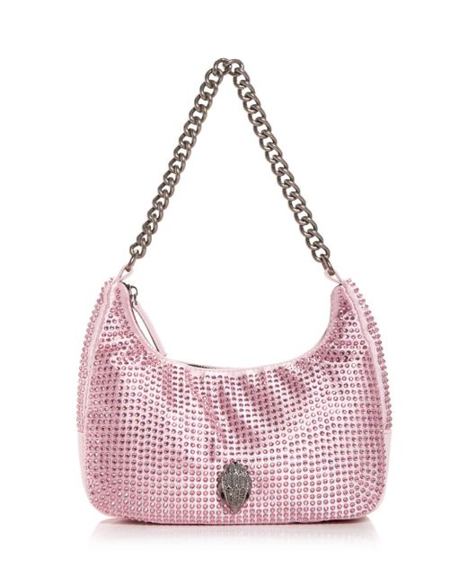 Kurt Geiger Crystal Embellished Recycled Multi Crossbody In Pink Lyst kurt-geiger-crystal-embellished-recycled-multi-crossbody-in-pink-lyst