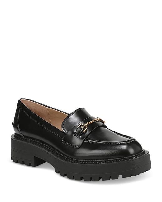 Sam Edelman Black Lea Loafer Flats
