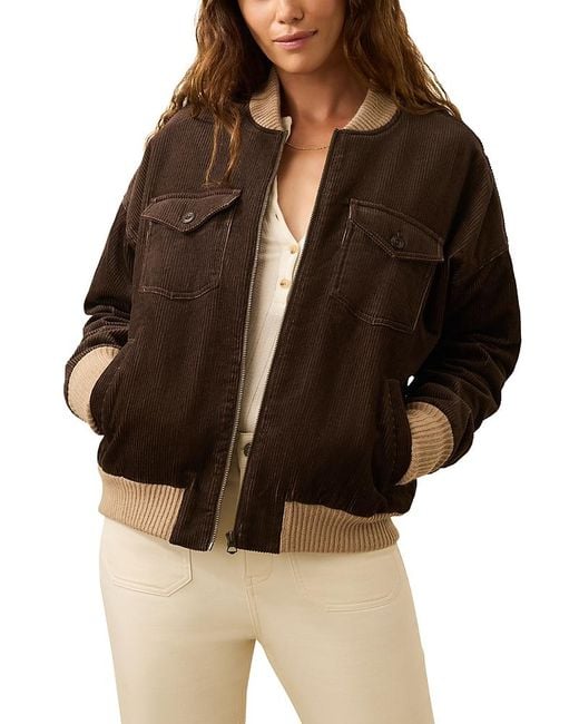 Faherty Brand Brown Heritage Cord Jacket