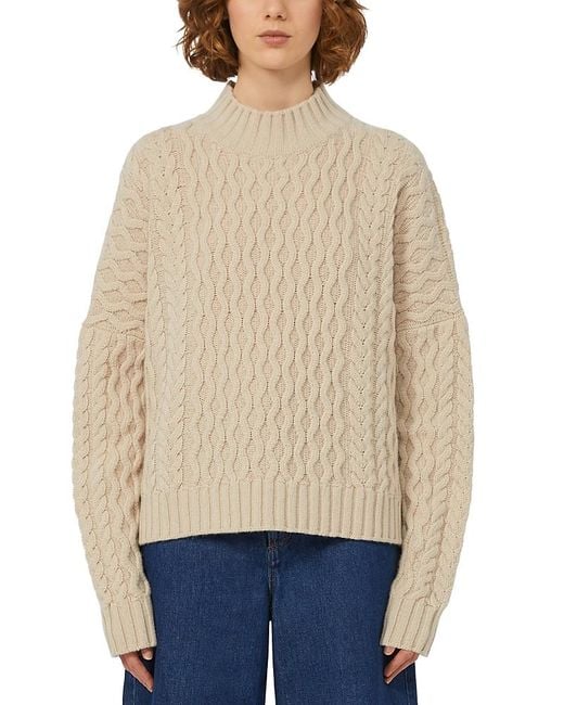 Weekend by Maxmara Natural Yard Wool Sweater