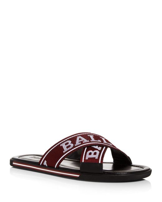 bally slide sandals