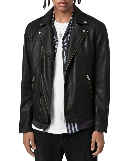 bloomingdales all saints leather jacket