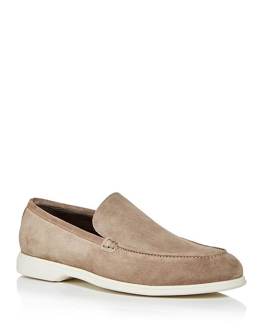 To Boot New York Natural Cassidy Moc Toe Loafers for men