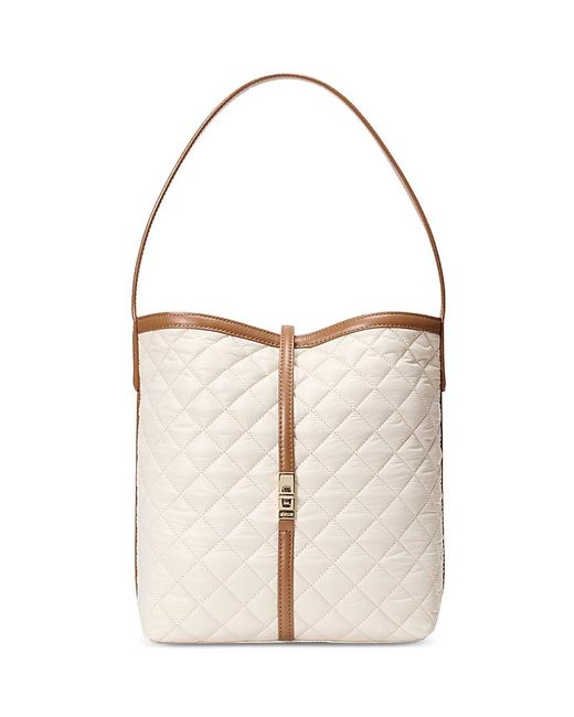 MZ Wallace White Small Astor Hobo Bag