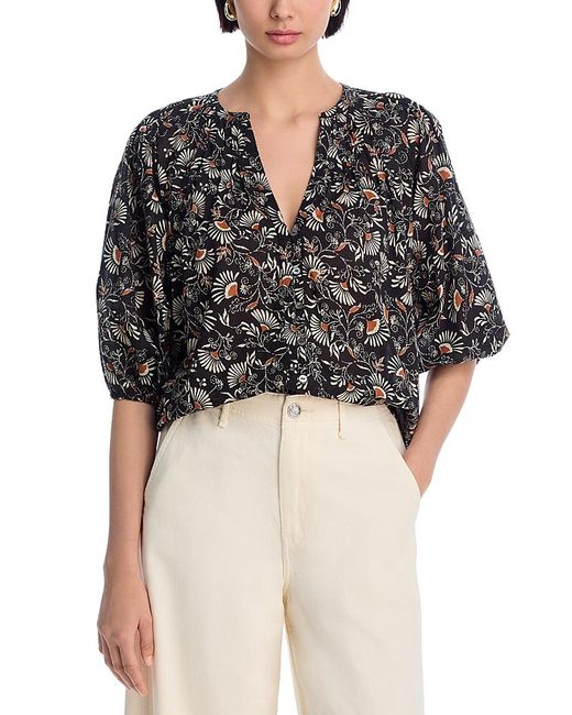 Rails Black Cassat Top