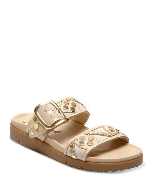 Free People Multicolor Revelry Studded Slide Sandals