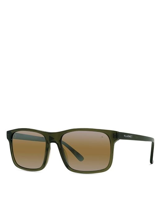 Vuarnet Green Belvedere 01 Rectangle Sunglasses, 57Mm for men