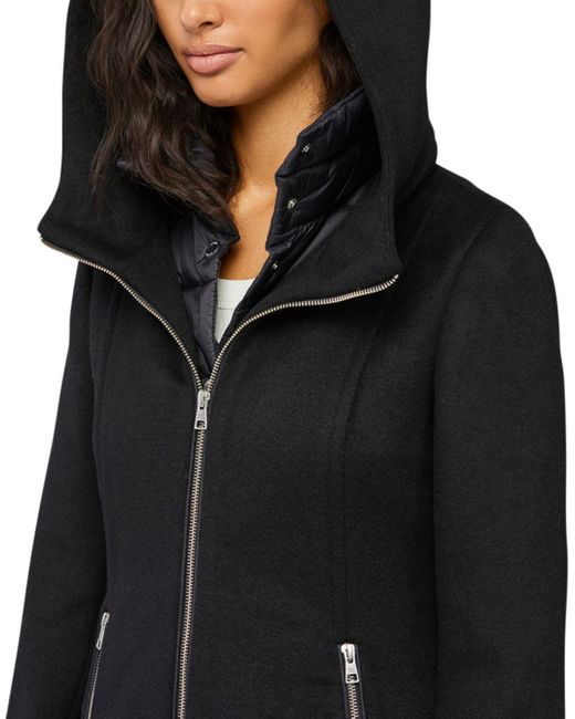 SOIA \u0026 KYO Rooney Hooded Mixed Media 