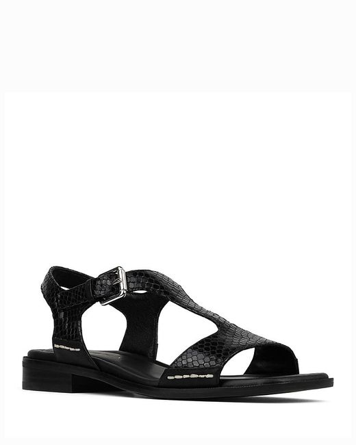 Donald J Pliner Black Dria Slingback Sandals