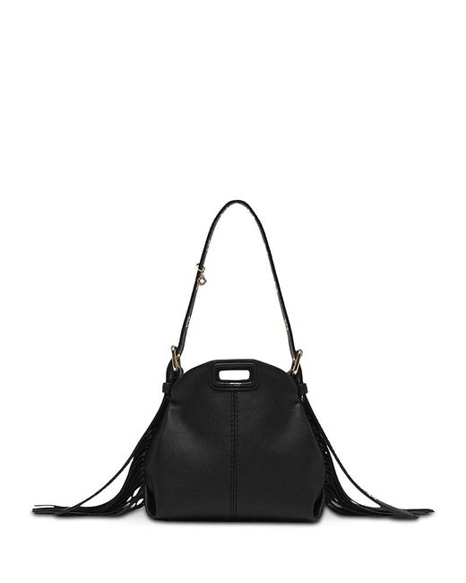 Maje Black Micro Bag