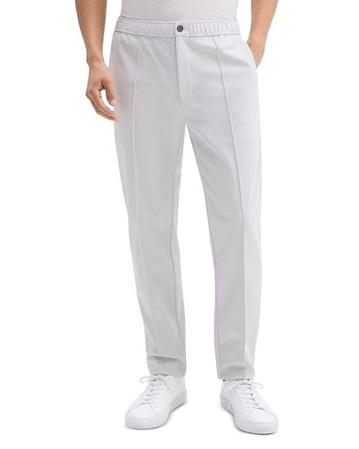 Theory Gray Curtis Draw Pant for men