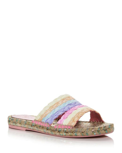 ines woven slide