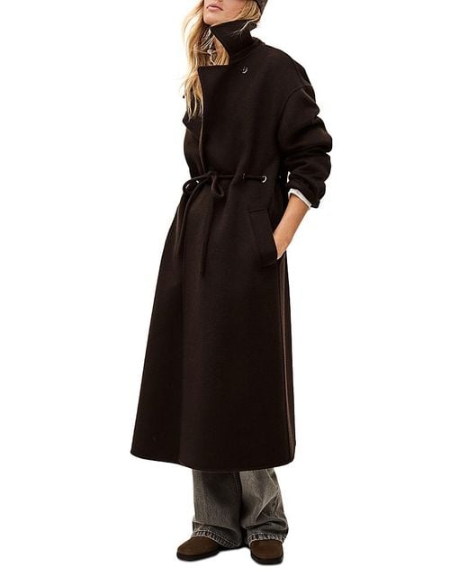 Ba&sh Black Kate Coat
