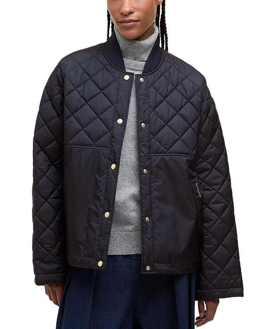 Barbour Blue Wetherby Quilted Jacket