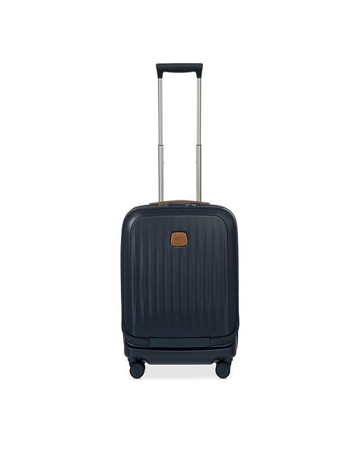 Bric's Blue Taormina 21 Expandable Pocket Spinner Suitcase