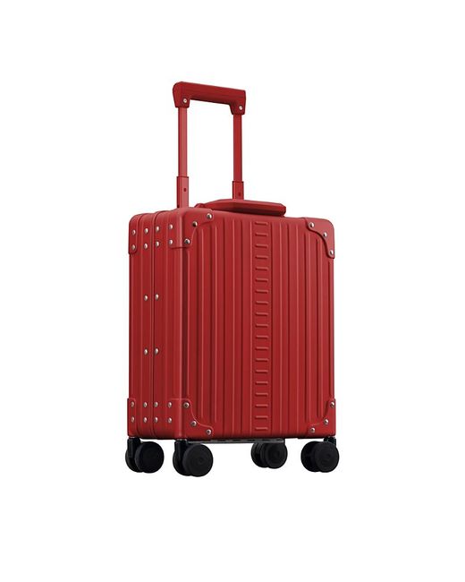 ALEON Red 16 Vertical Underseat Spinner Carry On Suitcase
