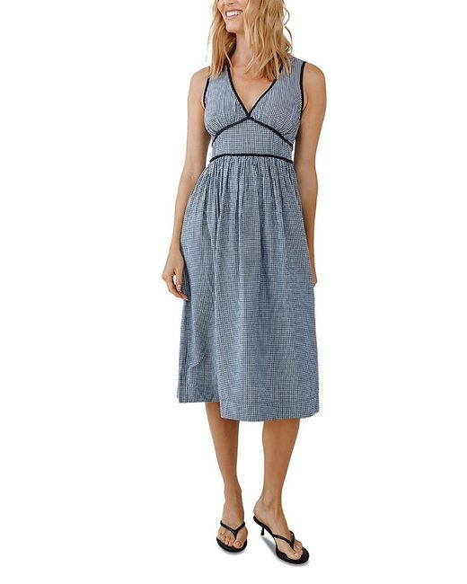 cass midi dress Cass Black Asym Linen Midi Dress