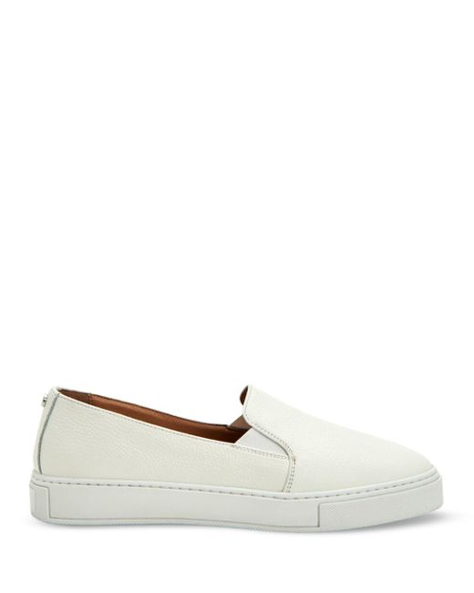 aquatalia slip on sneakers