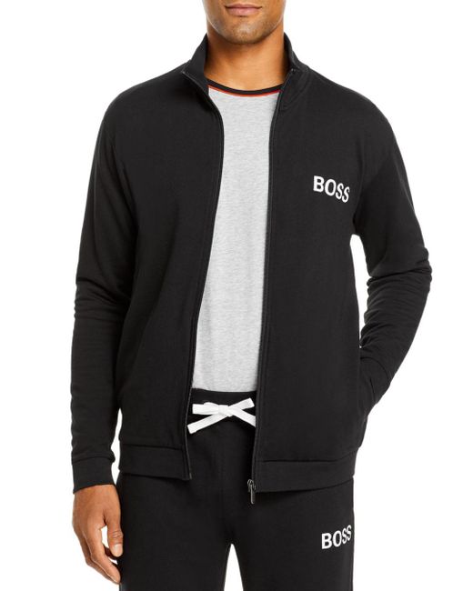 hugo boss black zip jacket