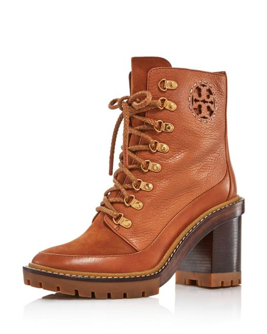 miller leather lug sole bootie