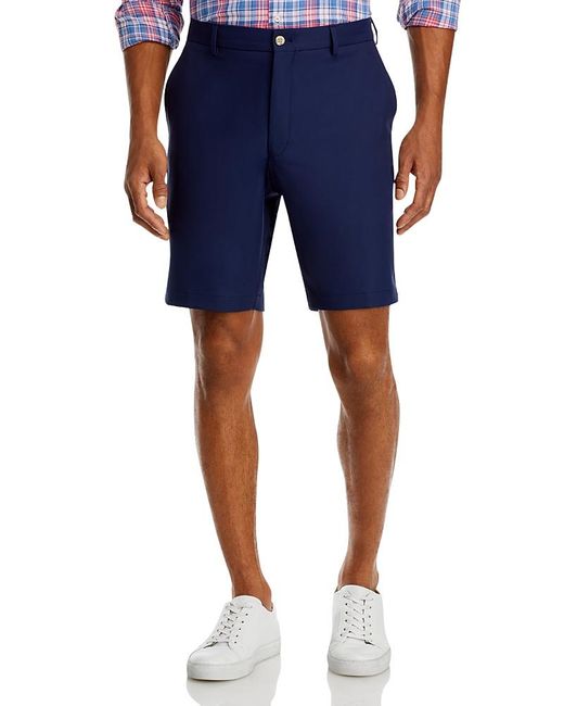 Peter Millar Blue Crown Sport Salem Classic Fit 9 Performance Shorts for men