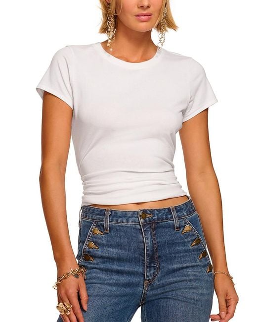 Ramy Brook White Kate Tee