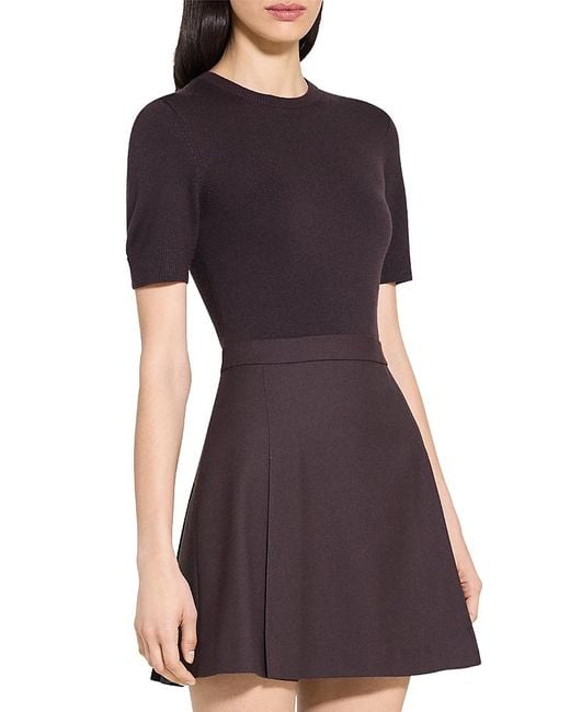 knit loose dress Cozy Moments Knit Sweater Mini Dress S / chocolate main image 0
