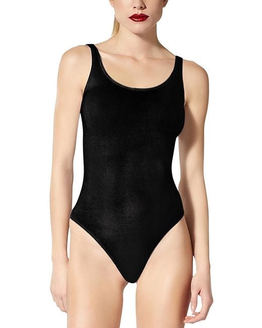 Wolford Black Jamaika String Bodysuit