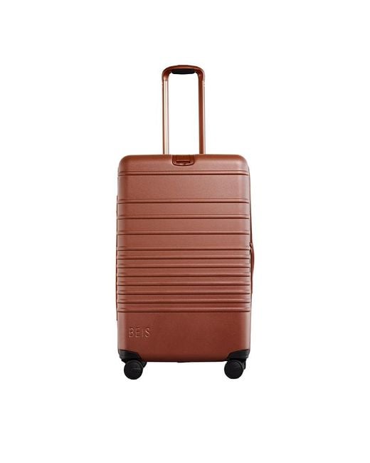 BEIS Brown Medium Check-In Roller