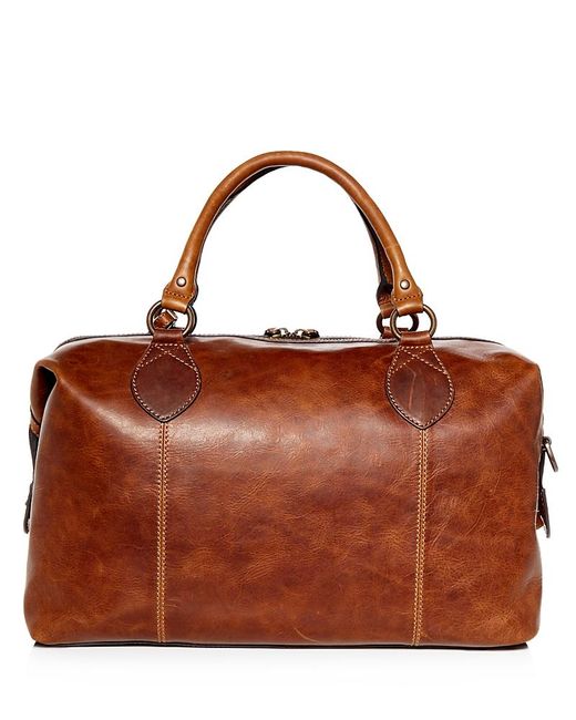 Frye Multicolor Logan Overnight Leather Duffle Bag for men