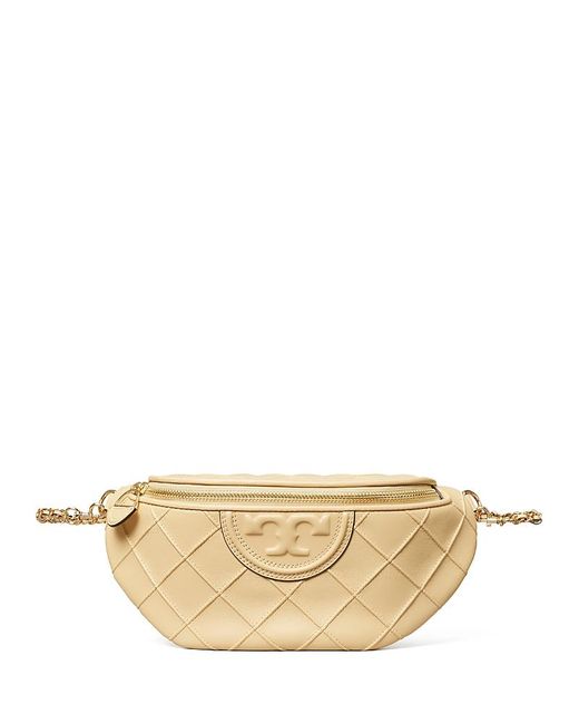 Tory Burch Natural Fleming Convertible Belt Bag