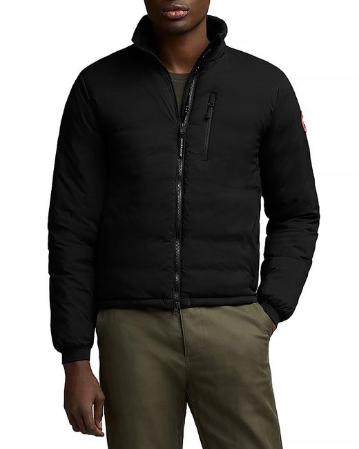 Canada Goose Black Lodge Packable Down Jacket for men