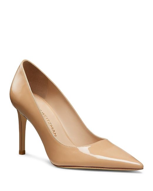 Stuart Weitzman Natural Stuart Power 85 Pumps
